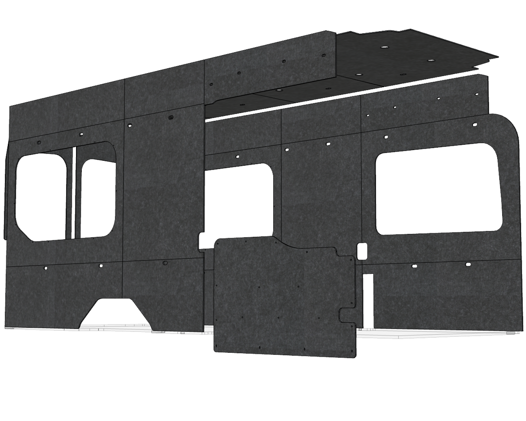 Transit 148 EXT Felt Wall Kit