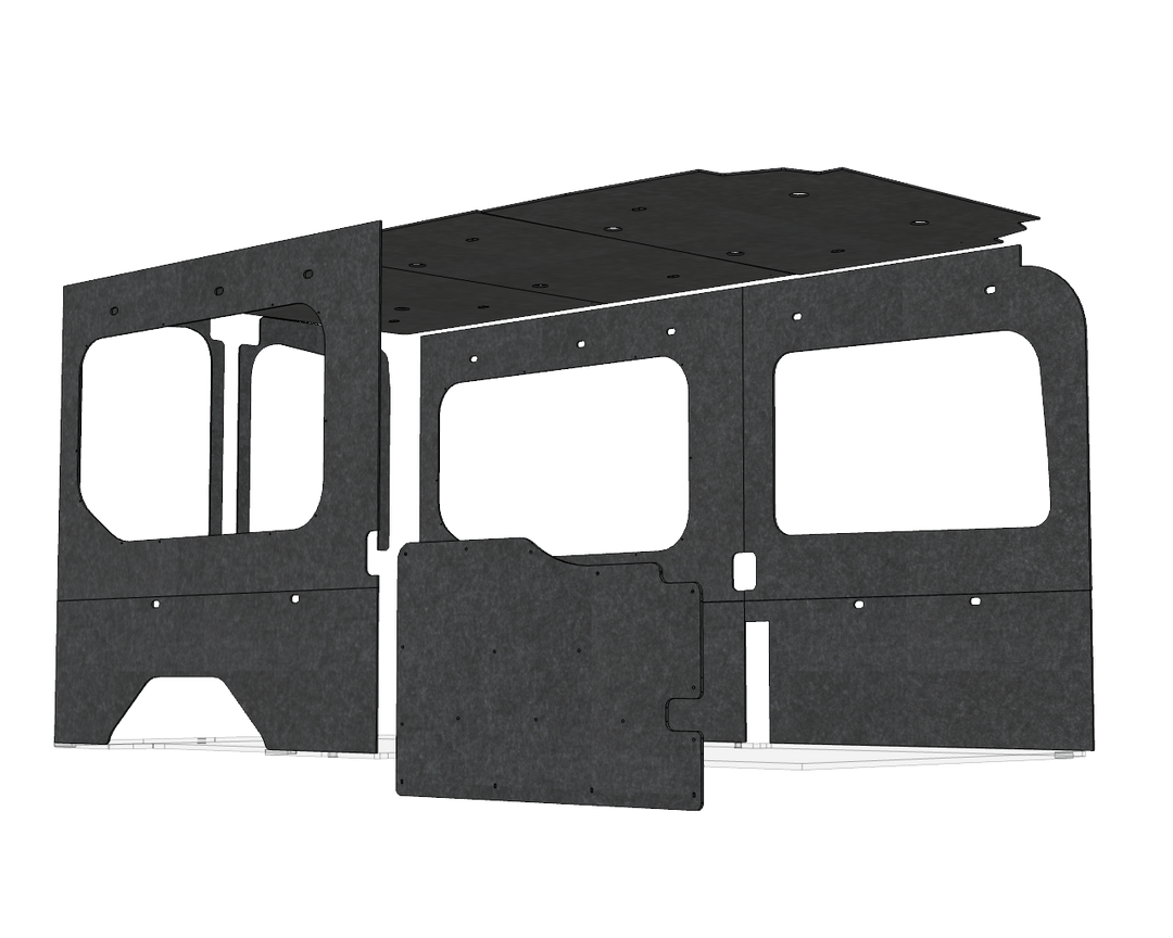Transit Medium Roof 148 Felt Wall Kit