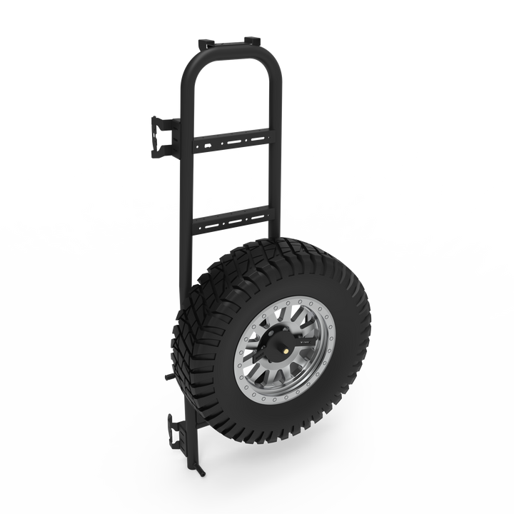 2025 Design Rover Vans Tire Carrier & Ladder Combo for Ford Transit