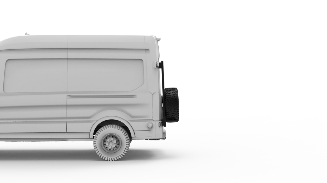 Rover Vans Tire Carrier Driver Side for Ford Transit