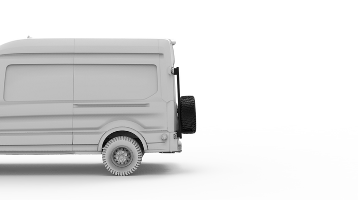 Rover Vans Tire Carrier Driver Side for Ford Transit