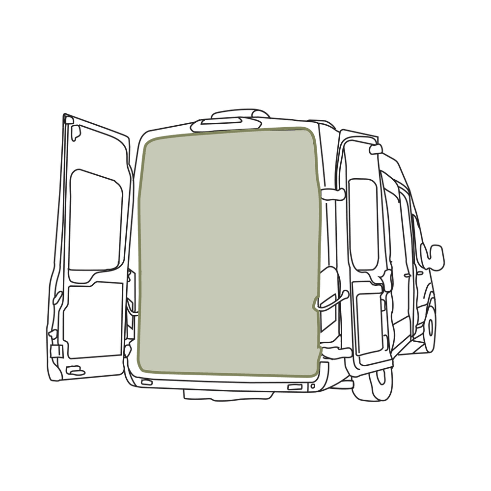 VanEssential FORD TRANSIT BUG SCREEN - REAR DOOR