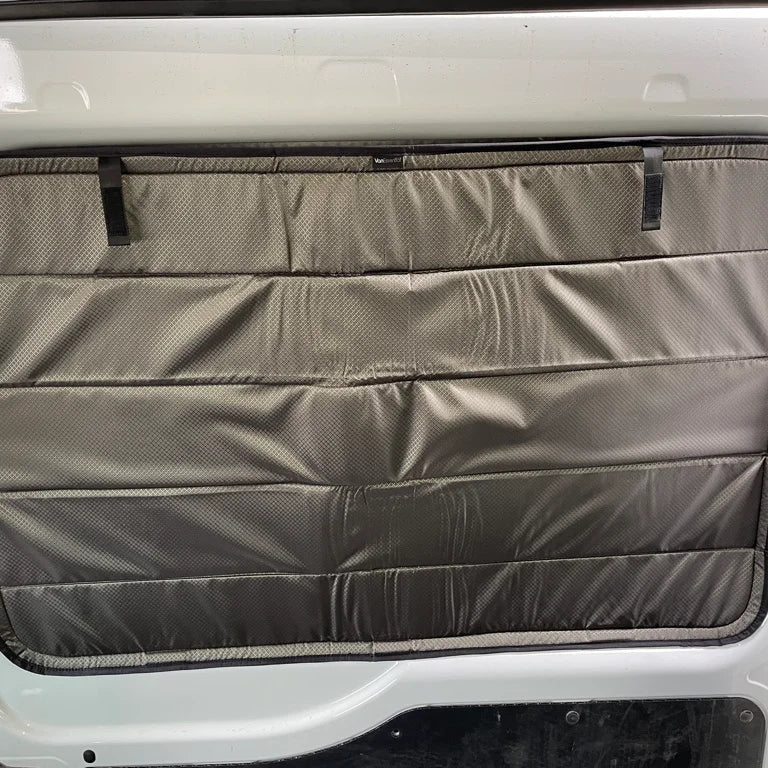 VanEssential Ford Transit Sliding Door Window Cover- Charcoal Grey