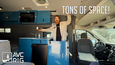 Van Tour Spotlight: Inside Our Latest Custom Aluminum Shower Cabinet | 2025 Ford Transit Build