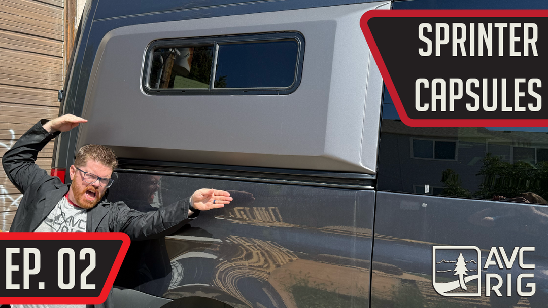 How to Sleep Sideways in a Sprinter: Installing & Wrapping VanSpeed Capsules