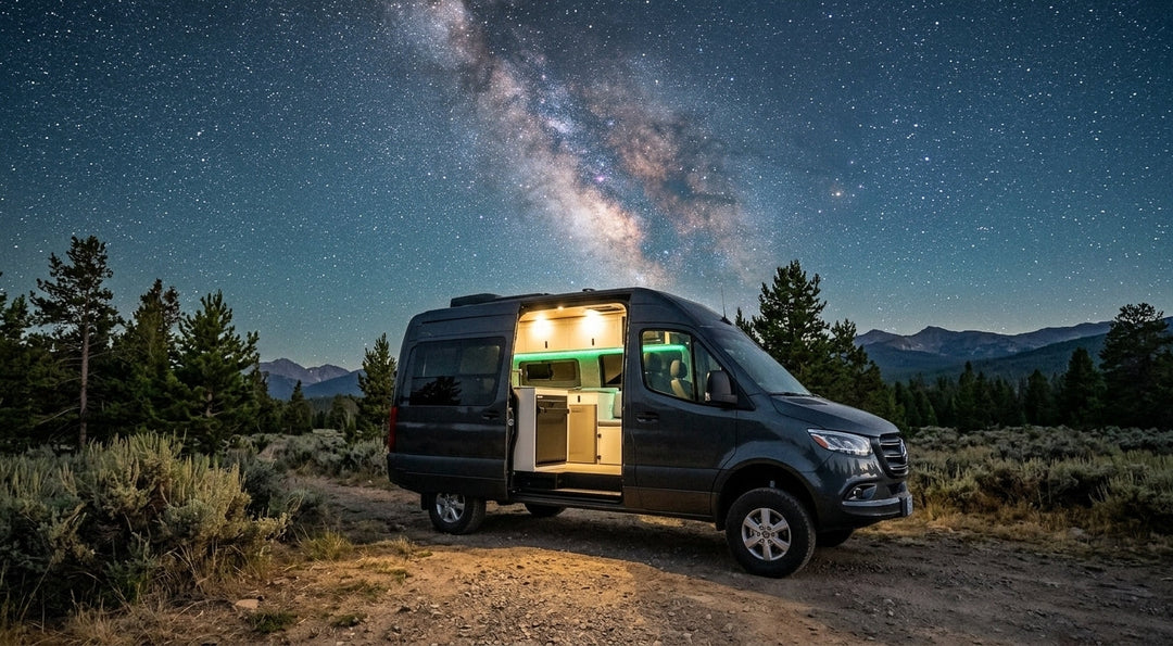 Inside the Ultimate 2023 AWD Sprinter 144 Camper Build