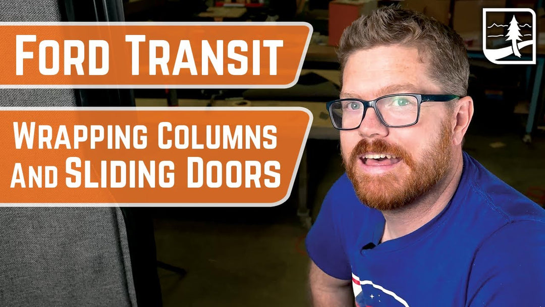 Seamless Insulation: Wrapping the Ford Transit C-Pillar and Sliding Door Opening