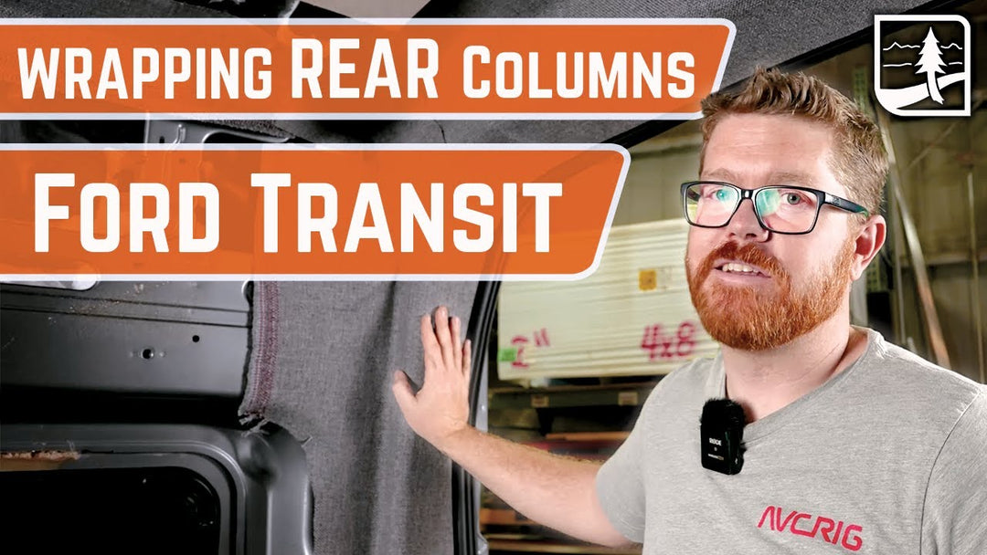 Say Goodbye to Unwrapped Columns: How To Cover the Ford Transit Rear Pillars