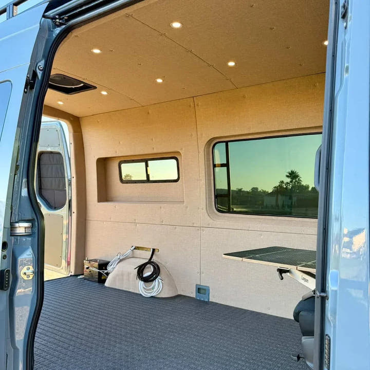 Mercedes Sprinter Rear Half-Slider Window Trim Ring - AVC RIG