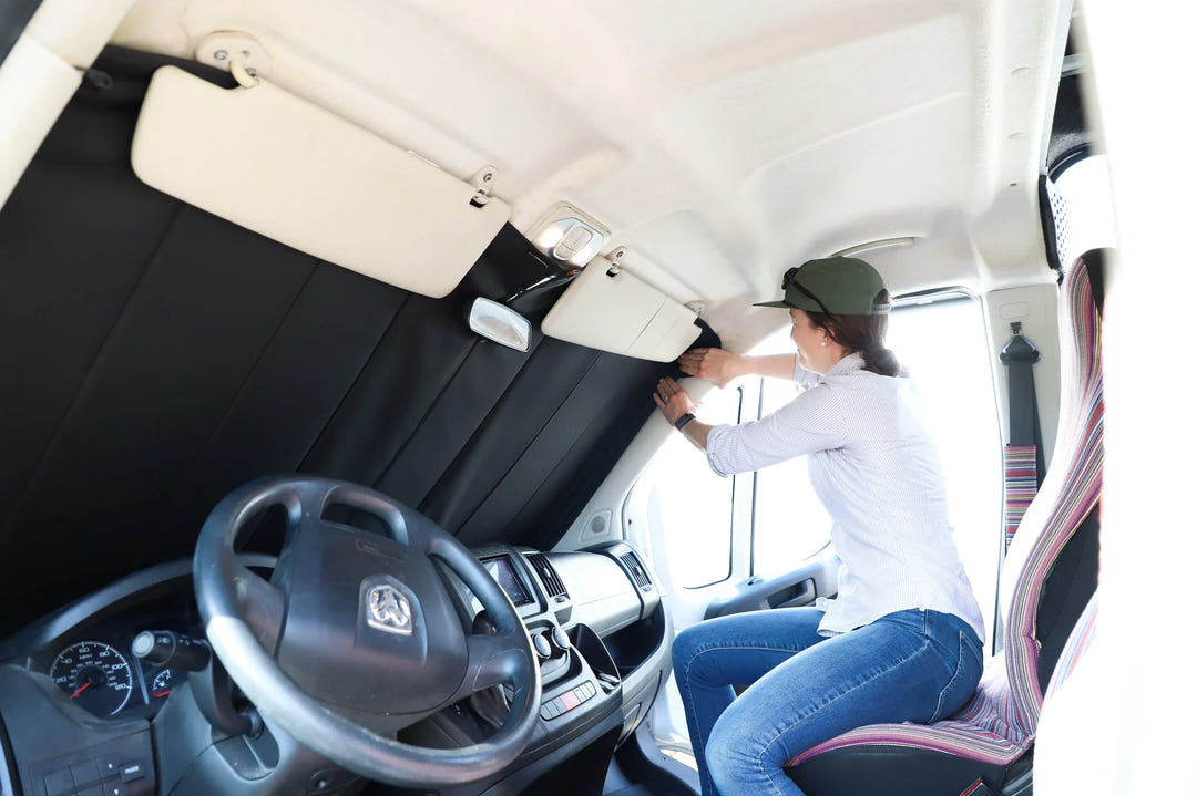 Ram Promaster Reflective Front Windshield Cover - AVC RIG