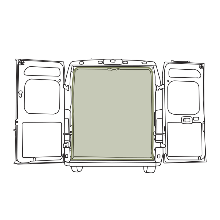 Ram Promaster Bug Screen - Rear Door