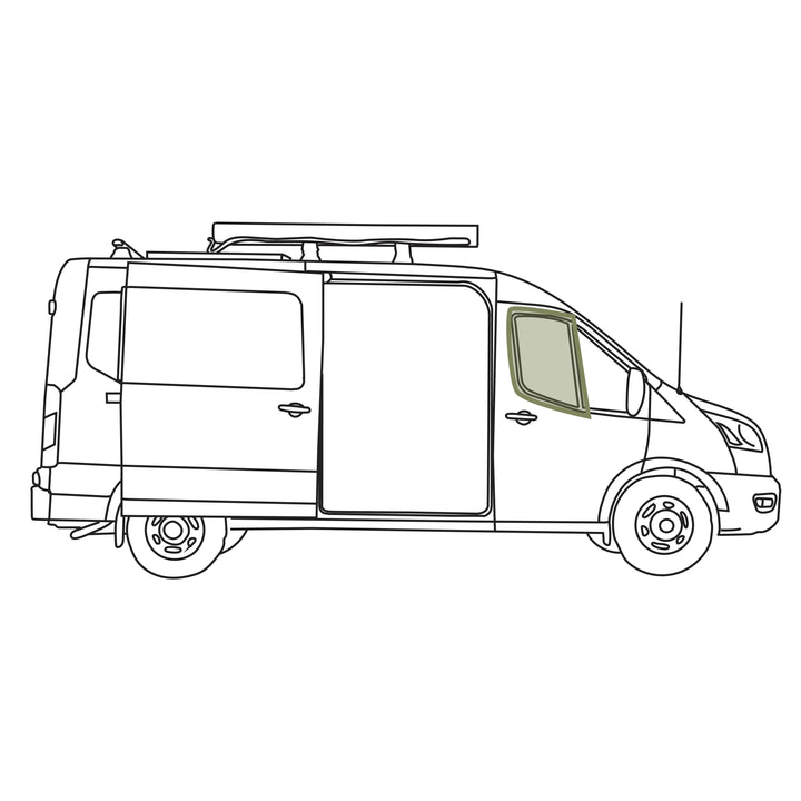 Bus Window Bug Screen Ford Transit Bug Screen - Front Door (Pair) – AVC RIG