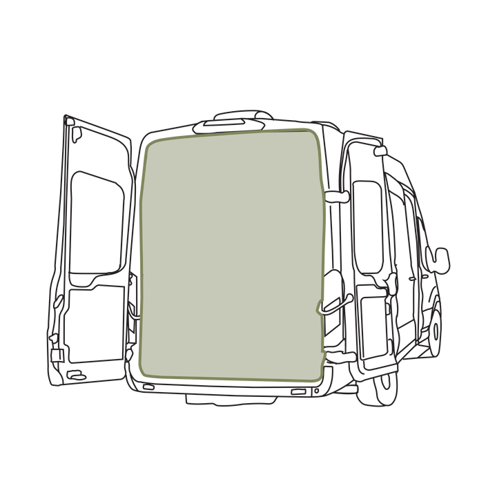Ford Transit Bug Screen - Rear Door