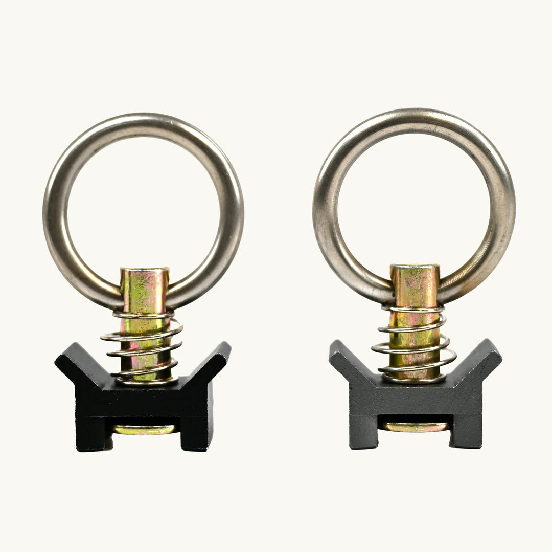 Venture L-Track Adjustable Tie Down Ring (10 Pack) - AVC RIG