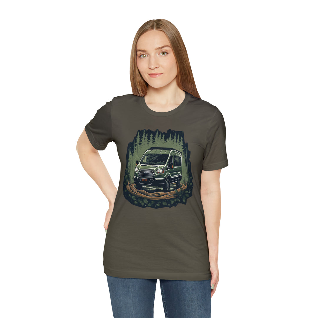 Night Forest Transit Van T-Shirt