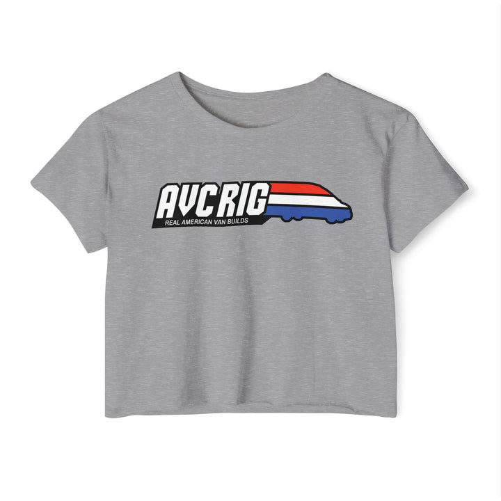 AVC RIG "Real American Van Builds" Tee - Cropped Edition