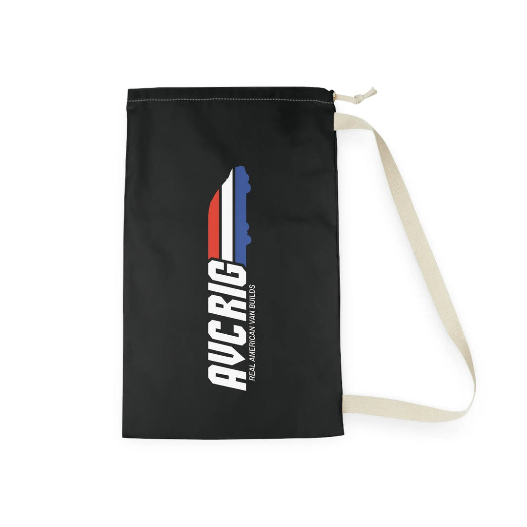 Vanlife Laundry Bag - Black