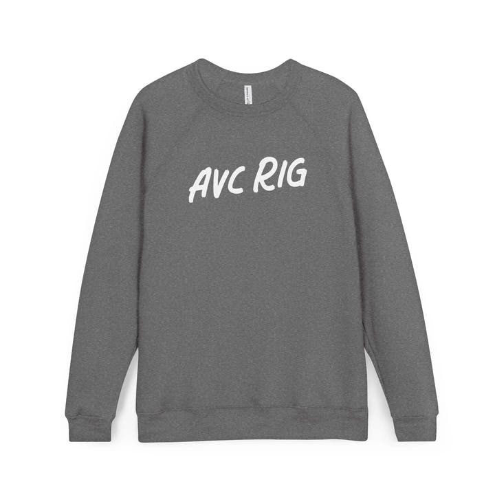 AVC RIG Fleece Raglan Sweatshirt - AVC RIG