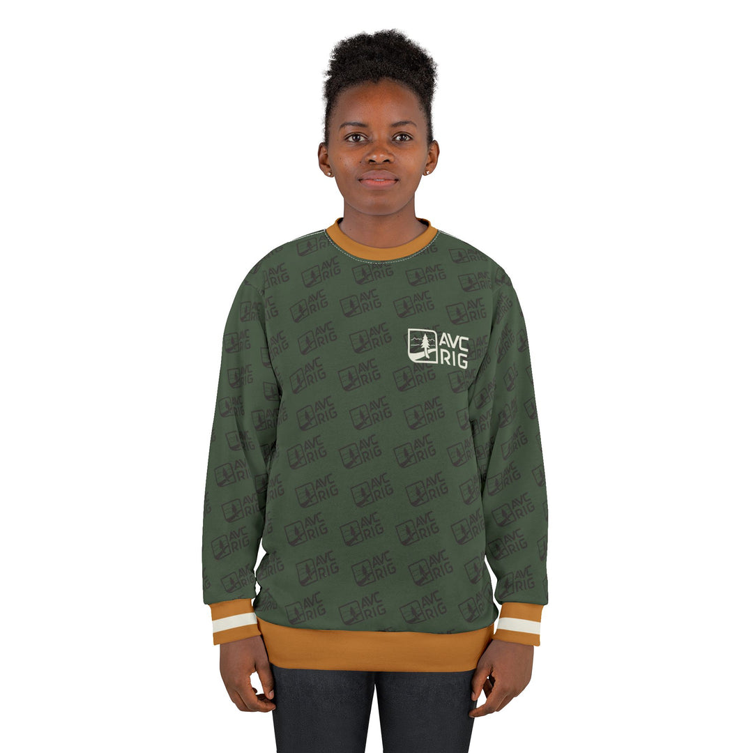 AVC's First all over print sweatshirt