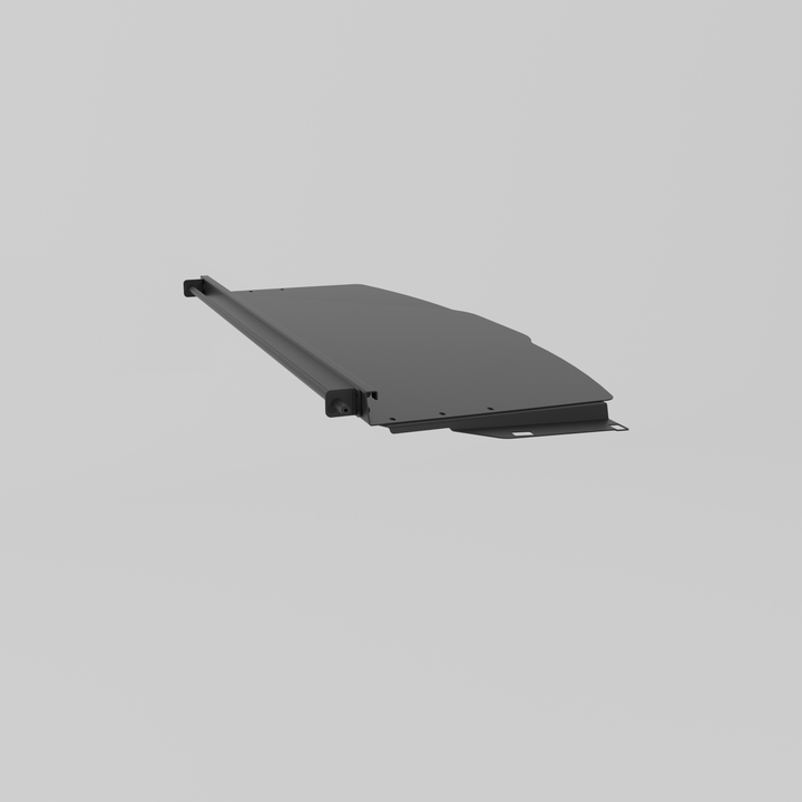 Ford Transit Headliner Shelf with Curtain Rod