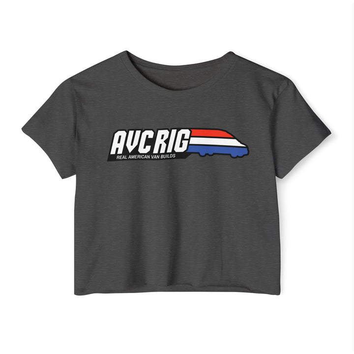 AVC RIG "Real American Van Builds" Tee - Cropped Edition