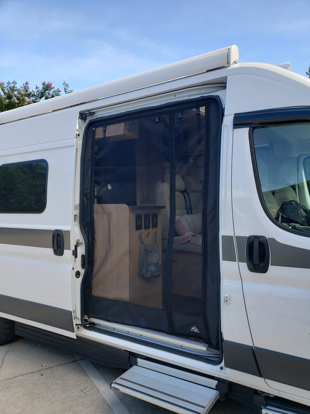 07-2024 Mercedes Sprinter Side Sliding Door Insect Screen