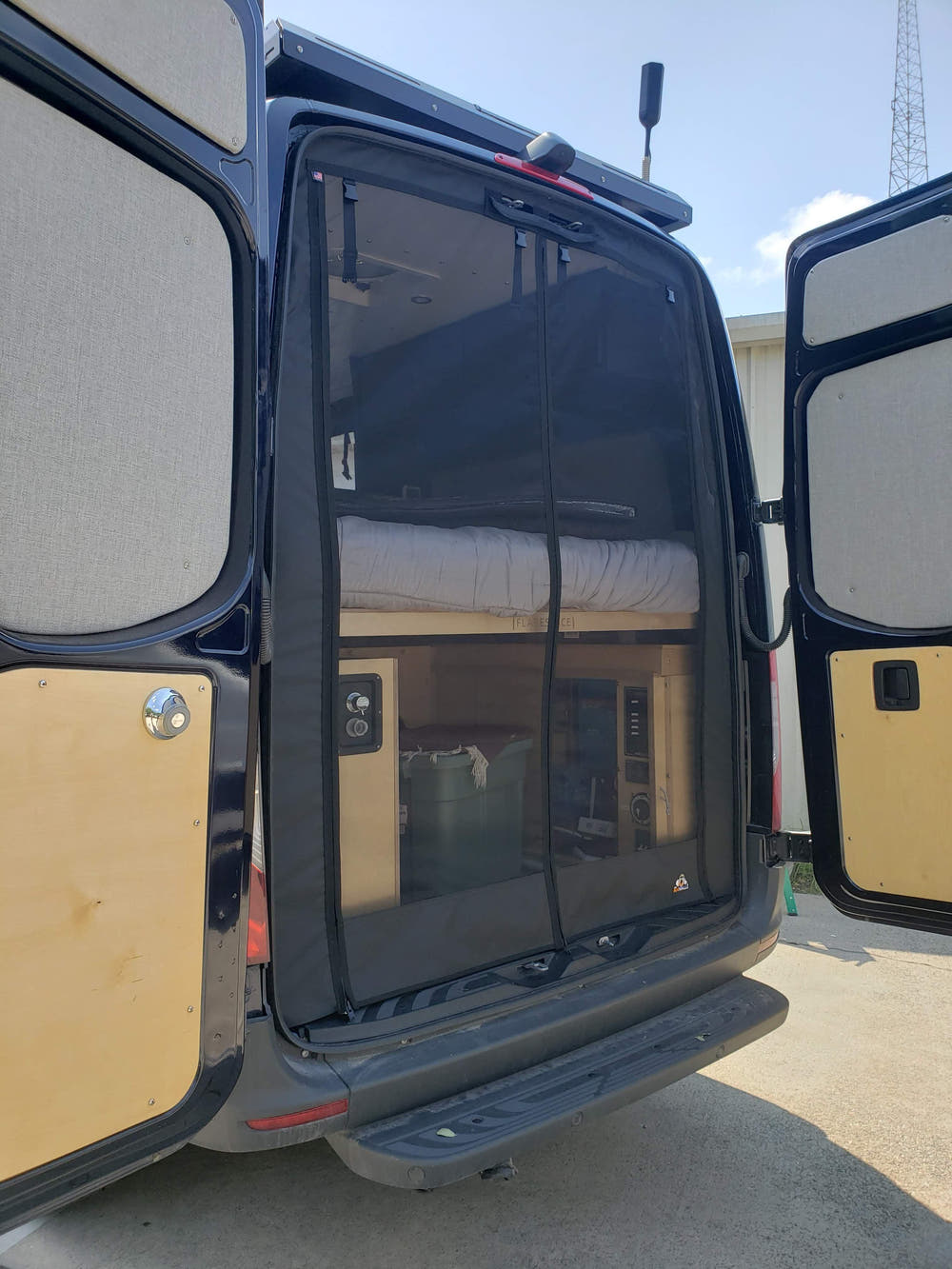 Sprinter Rear Screen V2 - Full Insect Bug Screen - AVC RIG