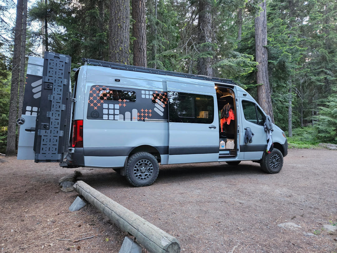 Rover Vans Ski/Snowboard Box for Van Rear - AVC RIG