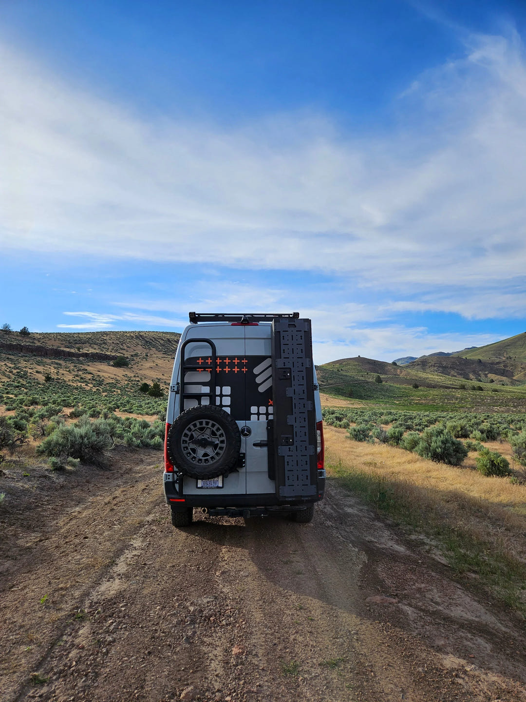 Rover Vans Ski/Snowboard Box for Van Rear - AVC RIG