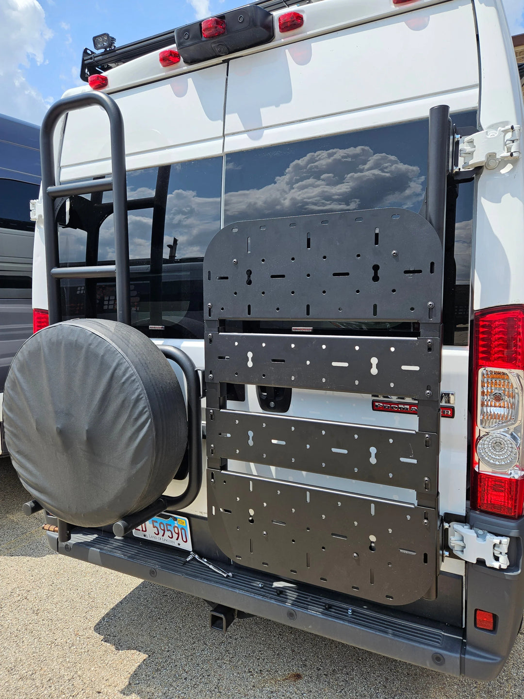 Vans For Rig Rods Rover Vans Accessory Rack Passenger Side for Ram ProMaster – AVC RIG