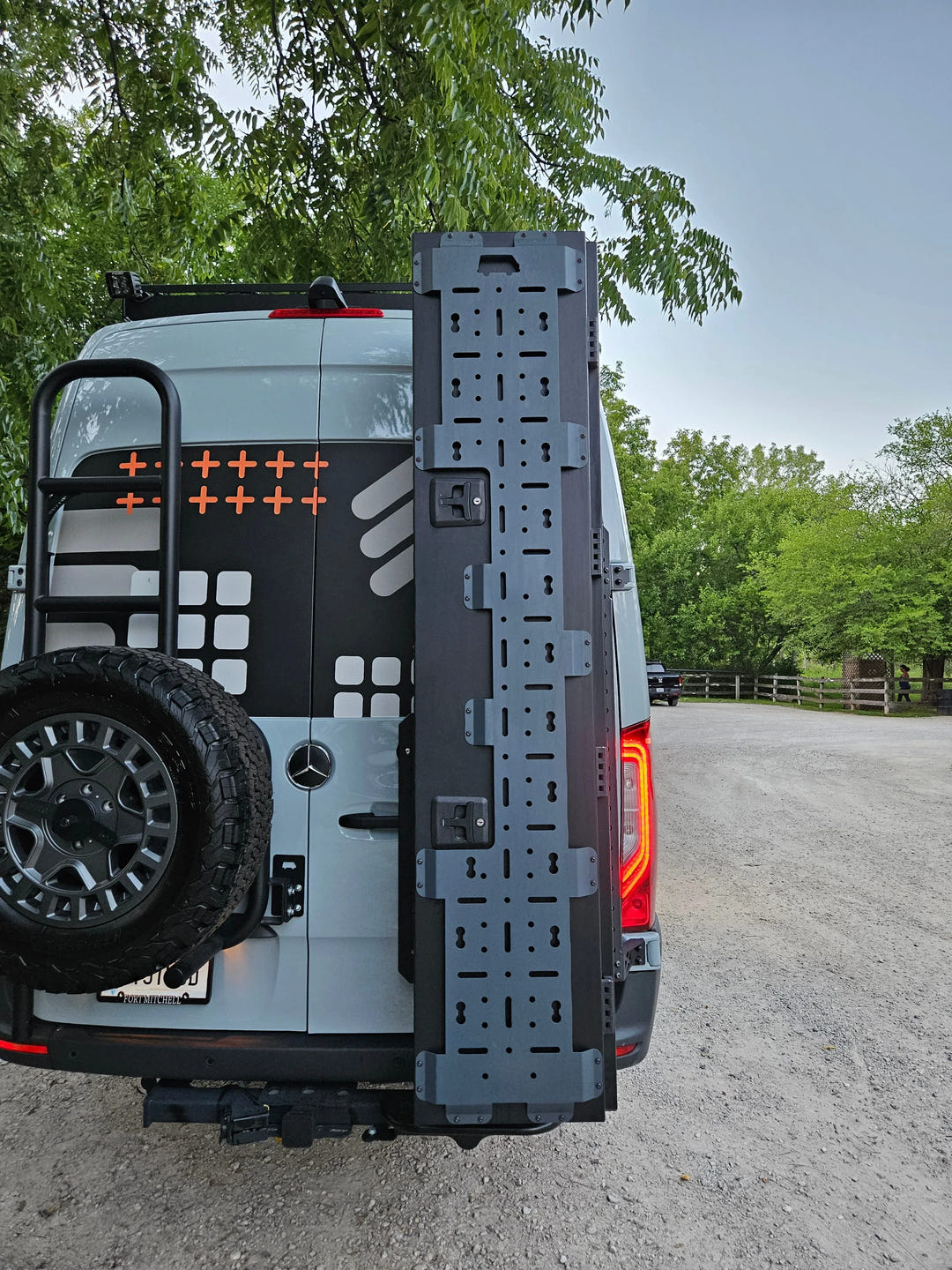 Rover Vans Ski/Snowboard Box for Van Rear - AVC RIG