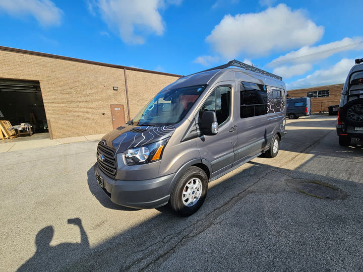 Rover Vans Roof Rack for Ford Transit - AVC RIG