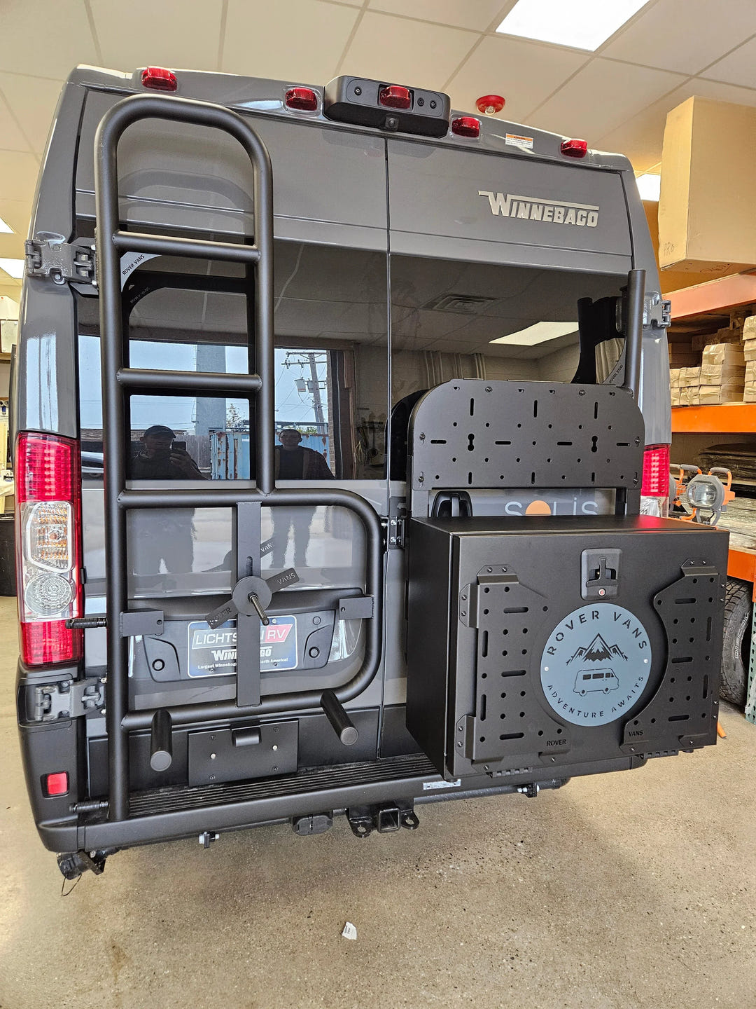 Rover Vans Accessory Rack Passenger Side for Ram ProMaster - AVC RIG
