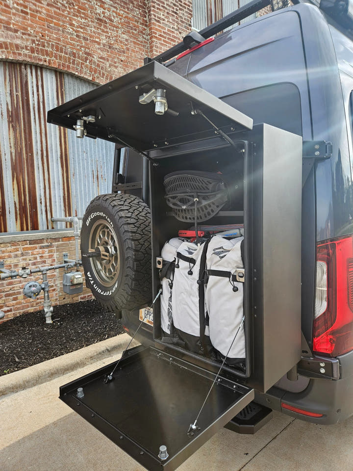 Rover Vans Titan Box for Van Rear - AVC RIG