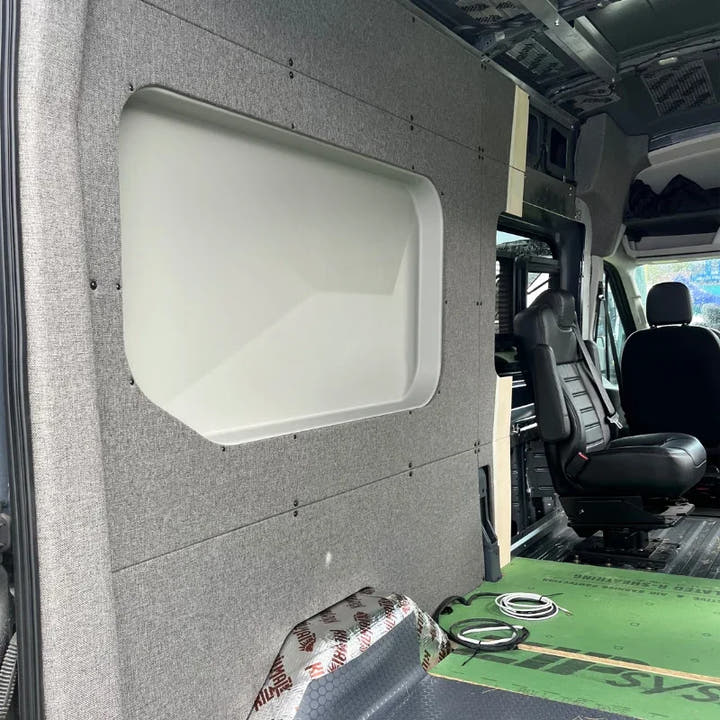 Ford Transit Innie Sleeper: Passenger-Side - AVC RIG