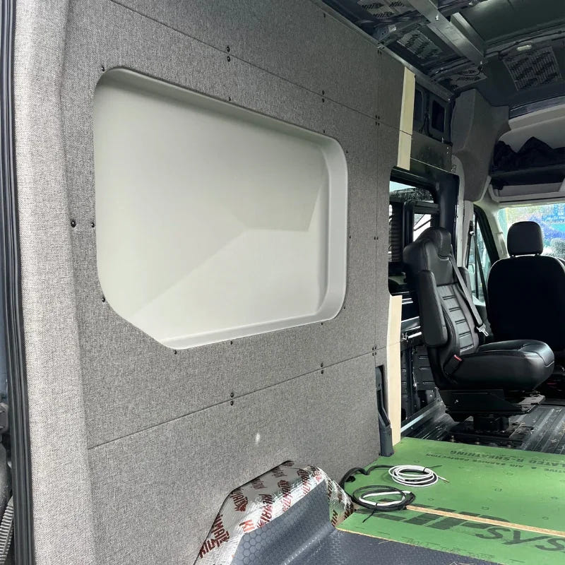 Ford Transit Innie Sleeper: Passenger-Side - AVC RIG