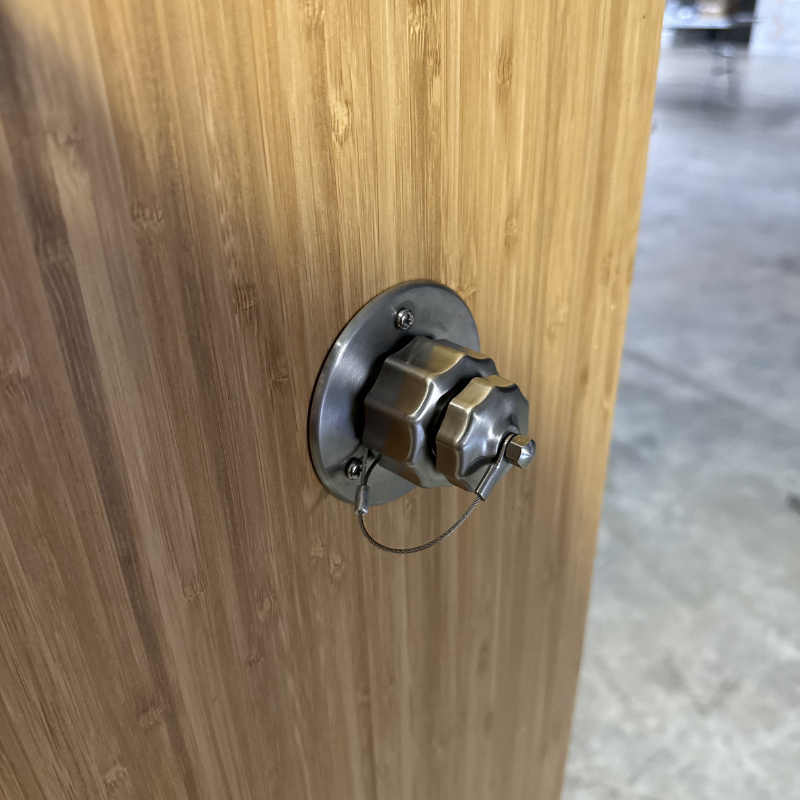 Stainless Steel RV and Marine Shower Port System