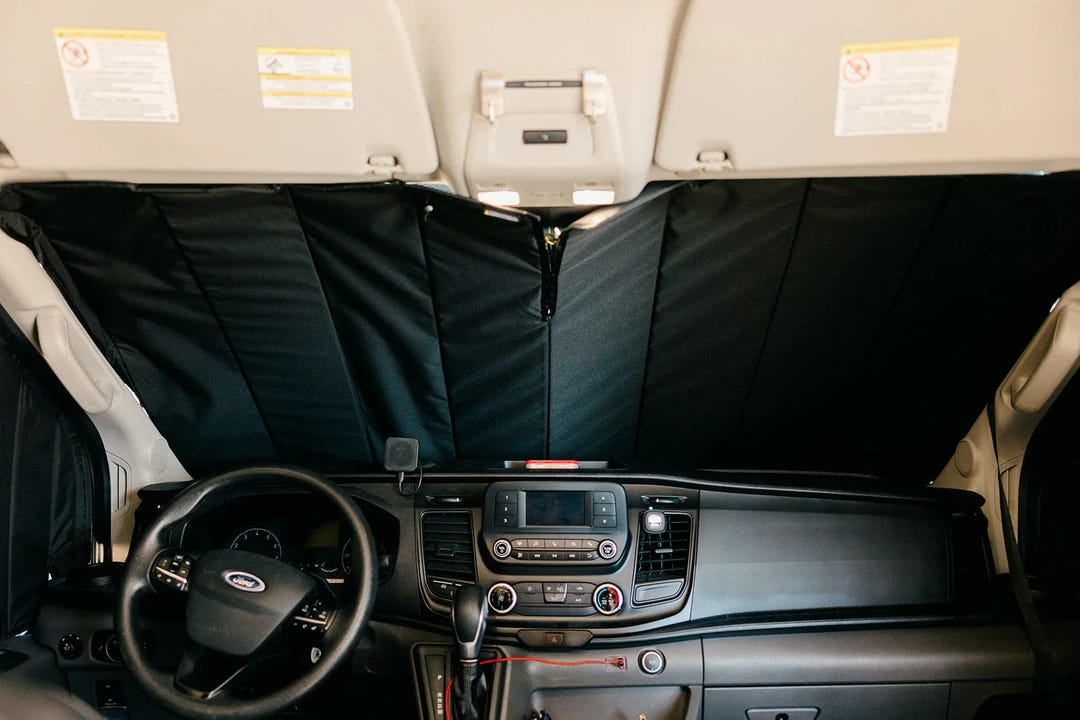 Ford Transit Stealth Front Windshield Cover - AVC RIG