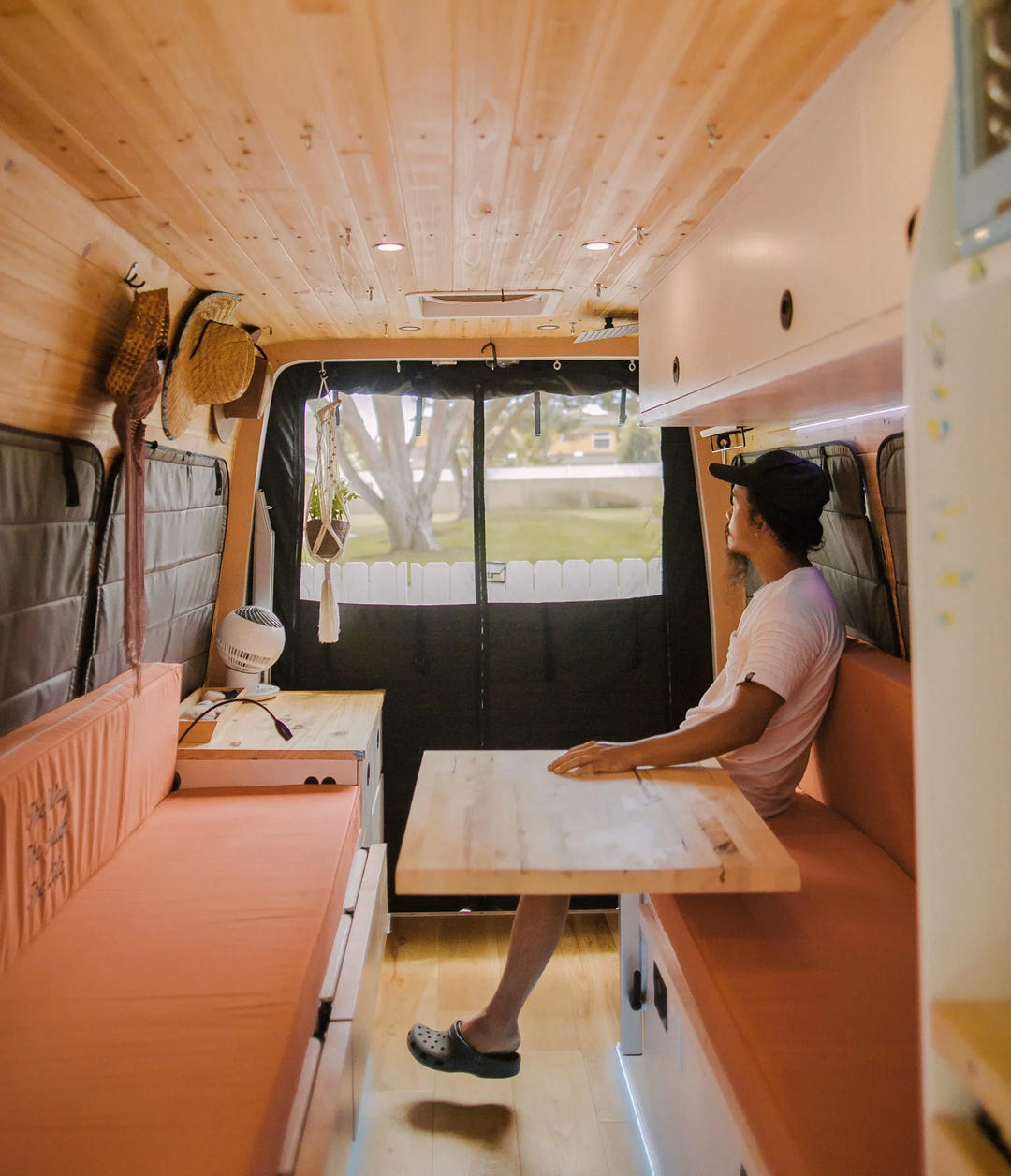 Mercedes Sprinter Stealth Passenger Van Rear Qtr Window Covers - AVC RIG