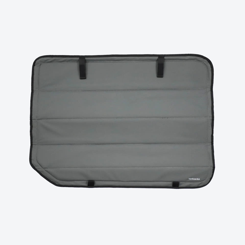 Ford Transit Stealth Rear Qtr Window Cover (Factory Plastic Trim) - AVC RIG