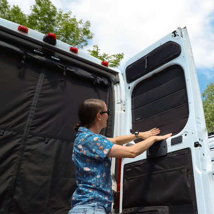 Ram Promaster Stealth Rear Door Window Covers (Pair) - AVC RIG