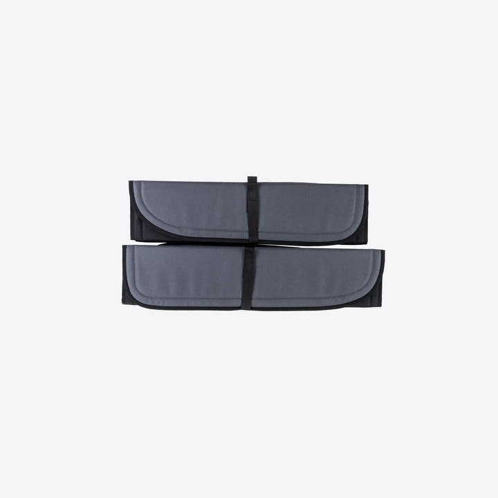 Ford Transit Stealth Rear Door Window Covers (Pair) - AVC RIG