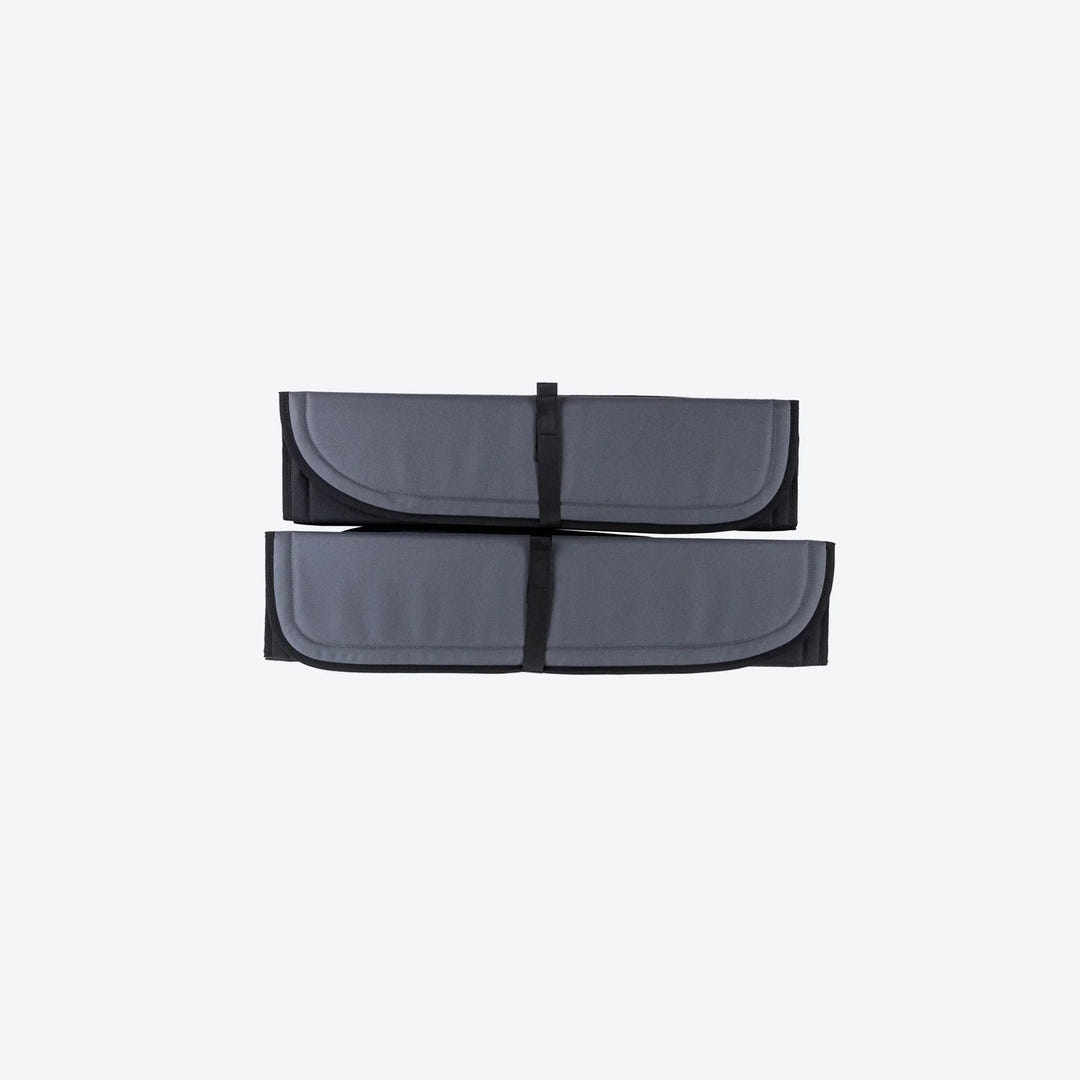 Ford Transit Stealth Rear Door Window Covers (Pair) - AVC RIG
