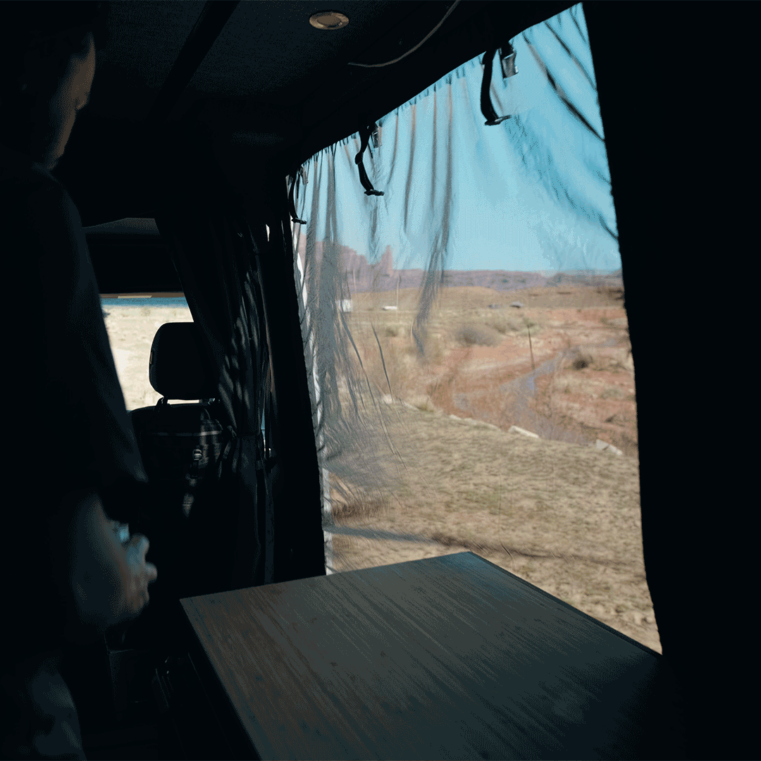 Ford Transit Bug Screen - Sliding Door - AVC RIG