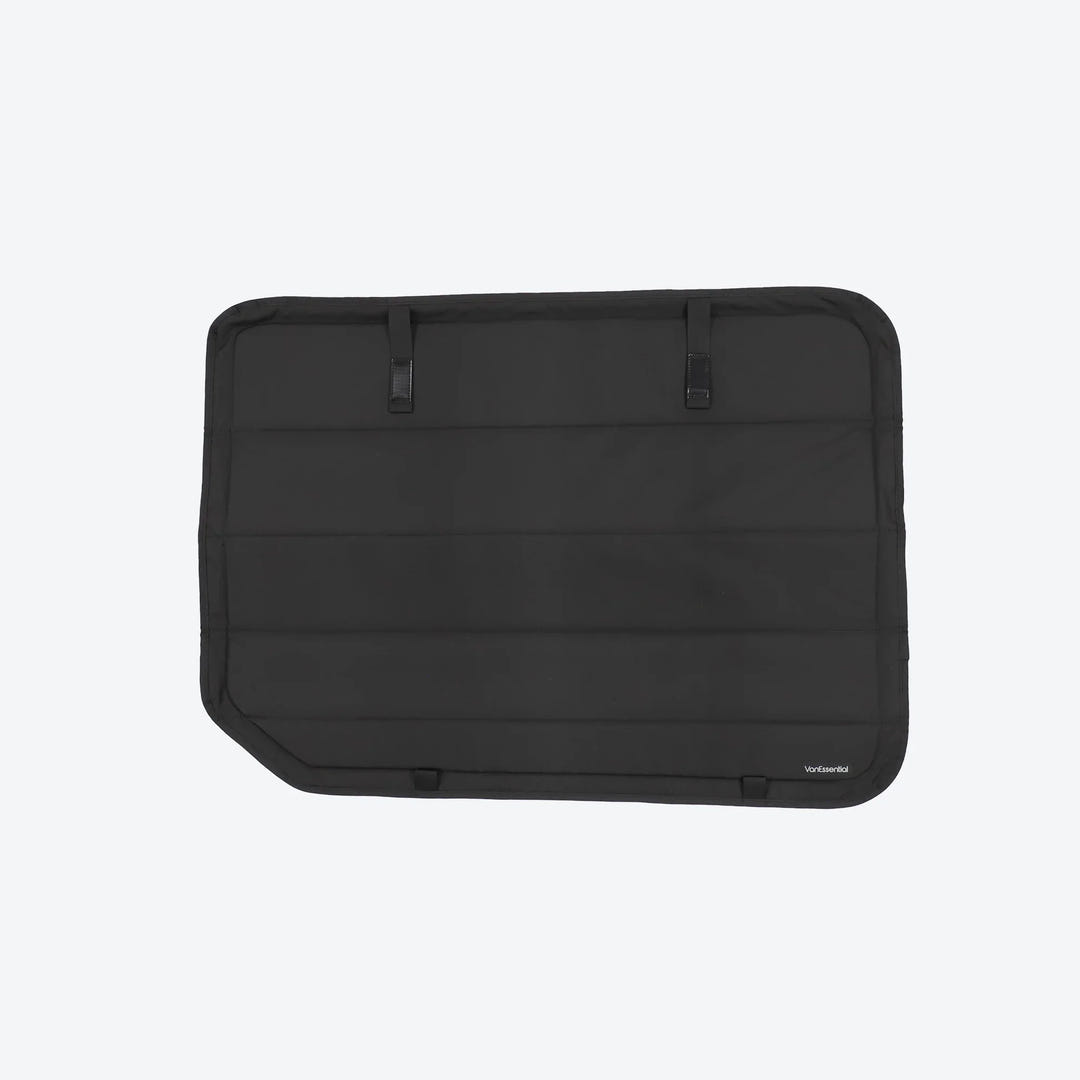 Ford Transit Stealth Rear Qtr Window Cover (Factory Plastic Trim) - AVC RIG