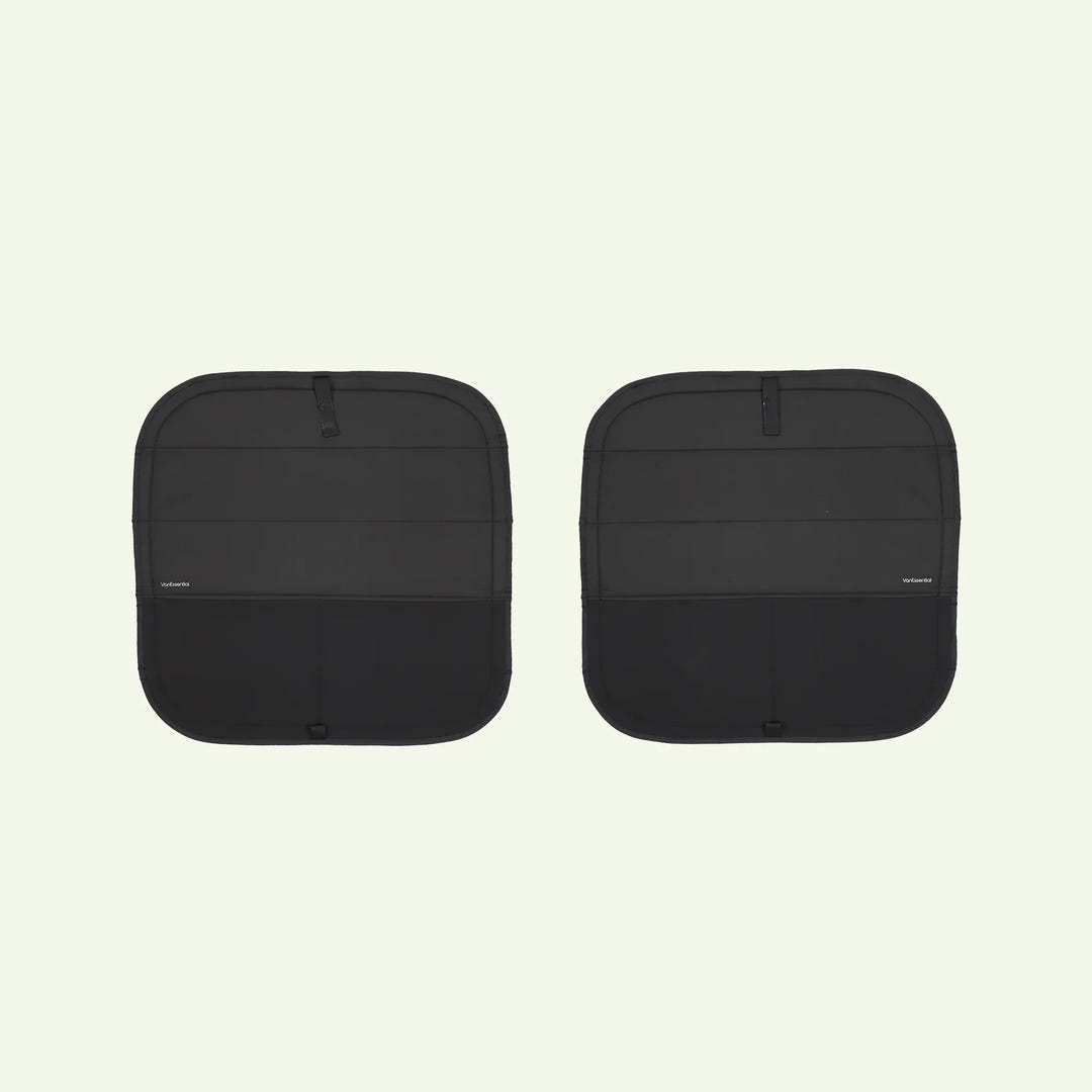 Ram Promaster Stealth Rear Door Window Covers (Pair)