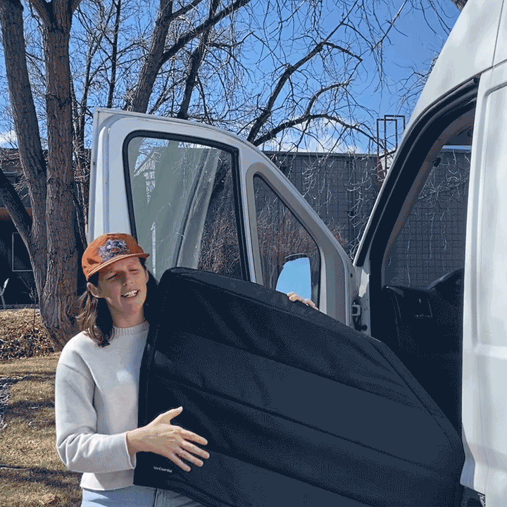 Ram Promaster Stealth Front Door Window Covers (Pair)