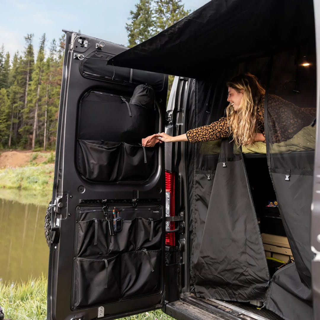 Ram Promaster Middle Rear Door Storage Panels (Pair) - AVC RIG