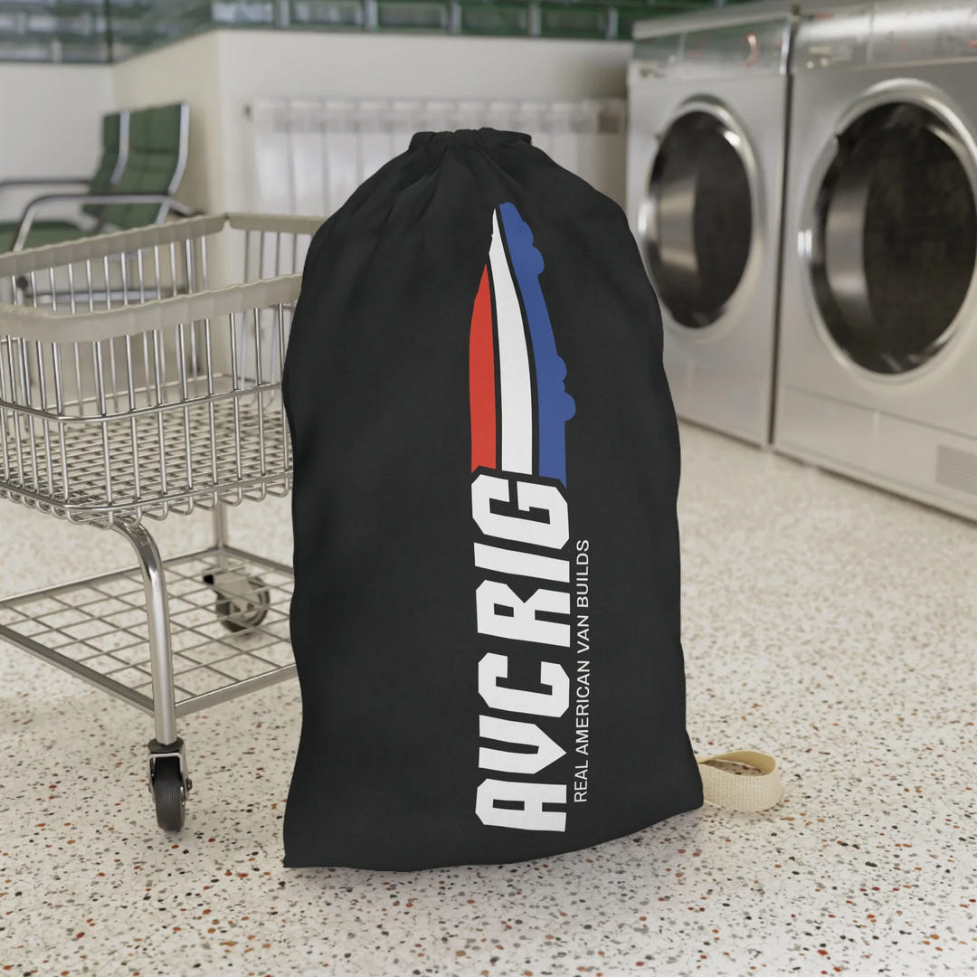 Vanlife Laundry Bag - Black - AVC RIG