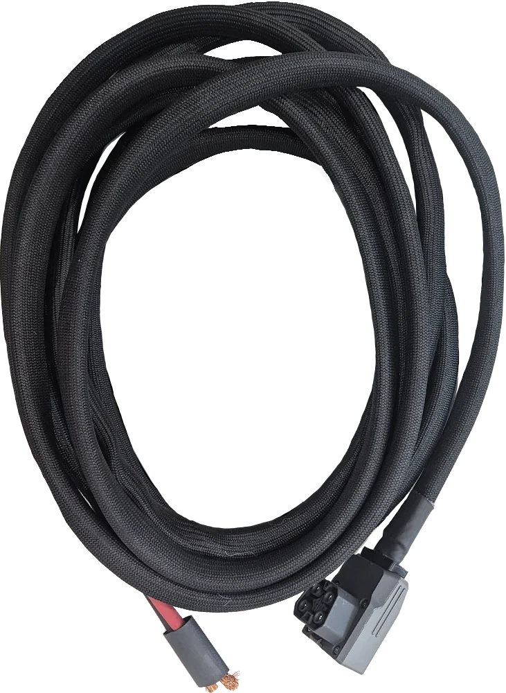 48-Volt Air Conditioner Cable for EcoFlow Power Kits (4-Post to Bare Wire, 20 Foot)